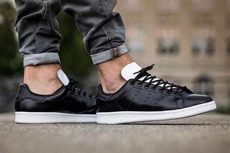 adidas stan smith bianco e nero uomo|adidas stan smith core black.